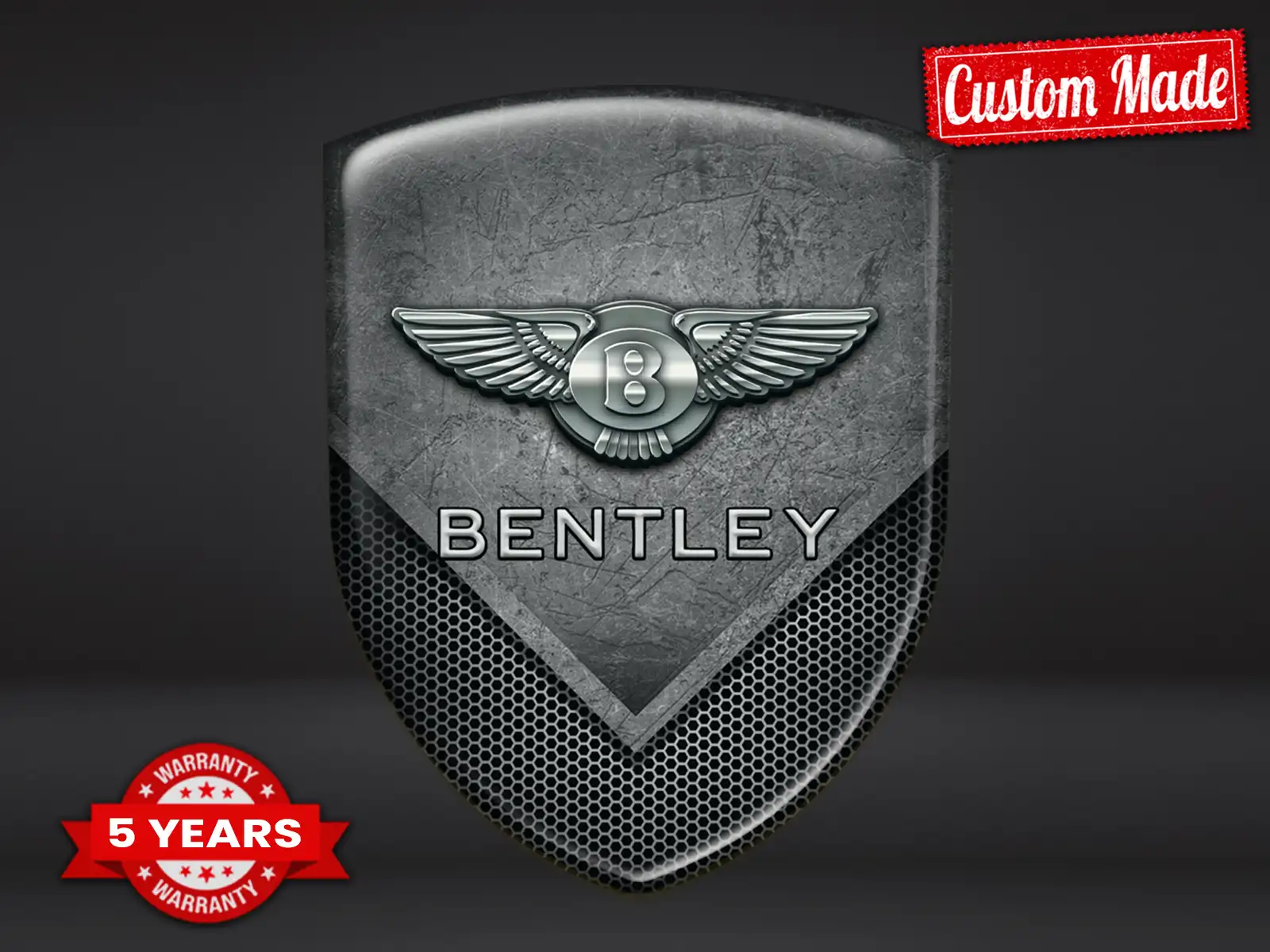 Bentley Pegatina Banner Auto Estilo Máximo Moderno Pro 